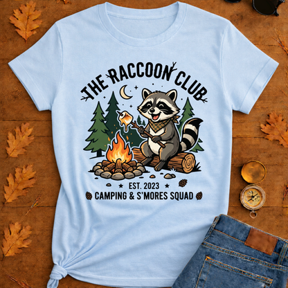 The raccoon camping  T-Shirt