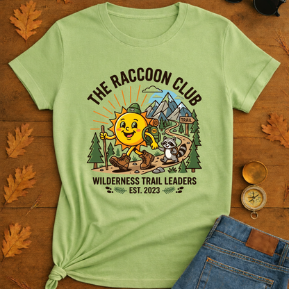 Hiking Sun T-Shirt — Smiling Sun in Boots Trail Tee