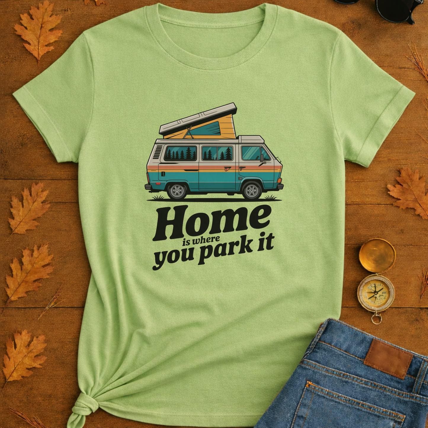 Campervan Camping Shirt
