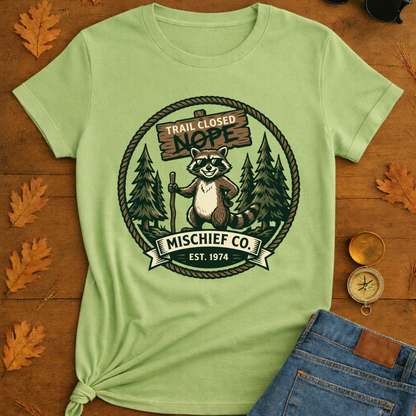 Trail close T-Shirt — Outdoor Hiking Nature Tee