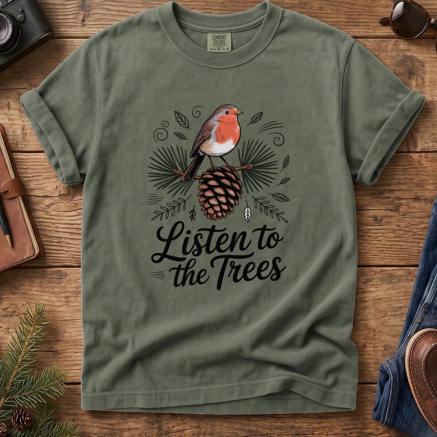 Listen to the Trees Tee