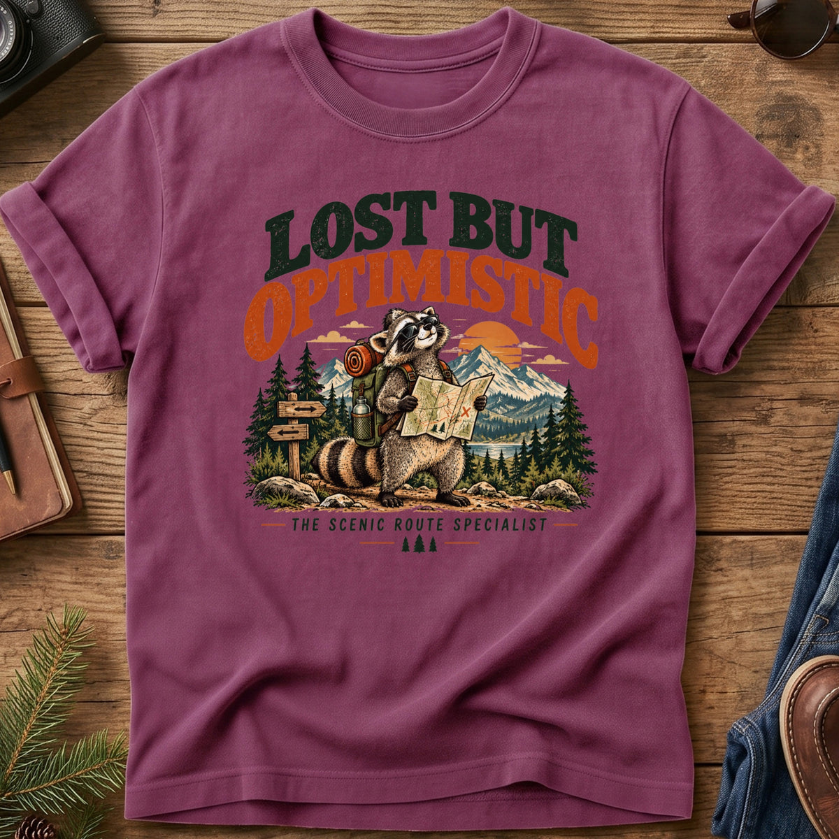 Lost But Optimistic Tee