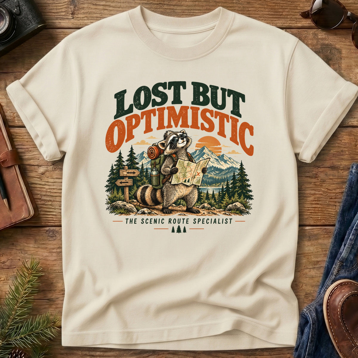 Lost But Optimistic Tee