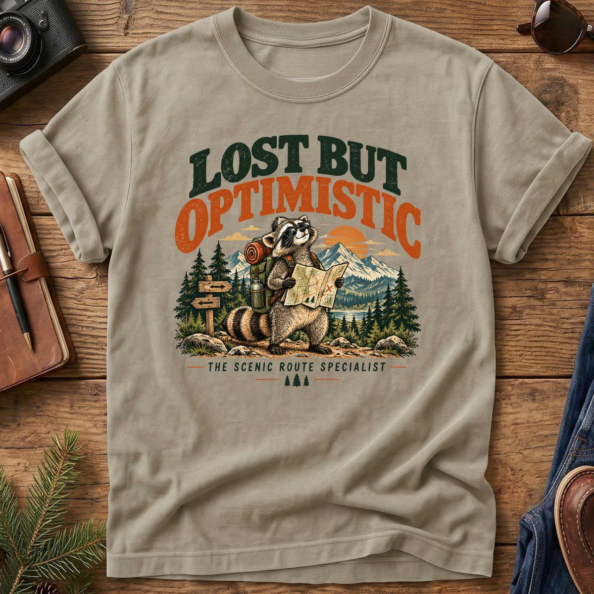 Lost But Optimistic Tee