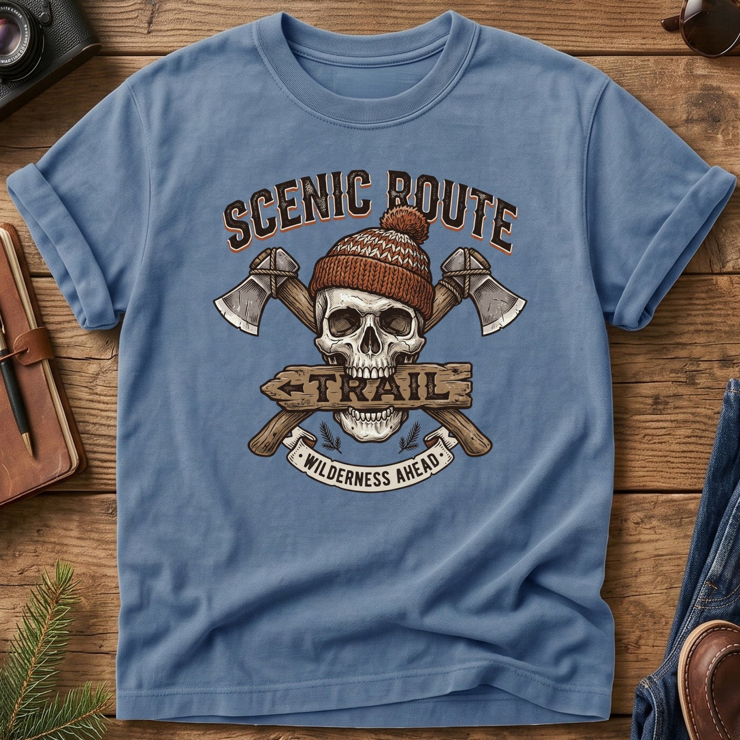Lumberjack Skull Tee