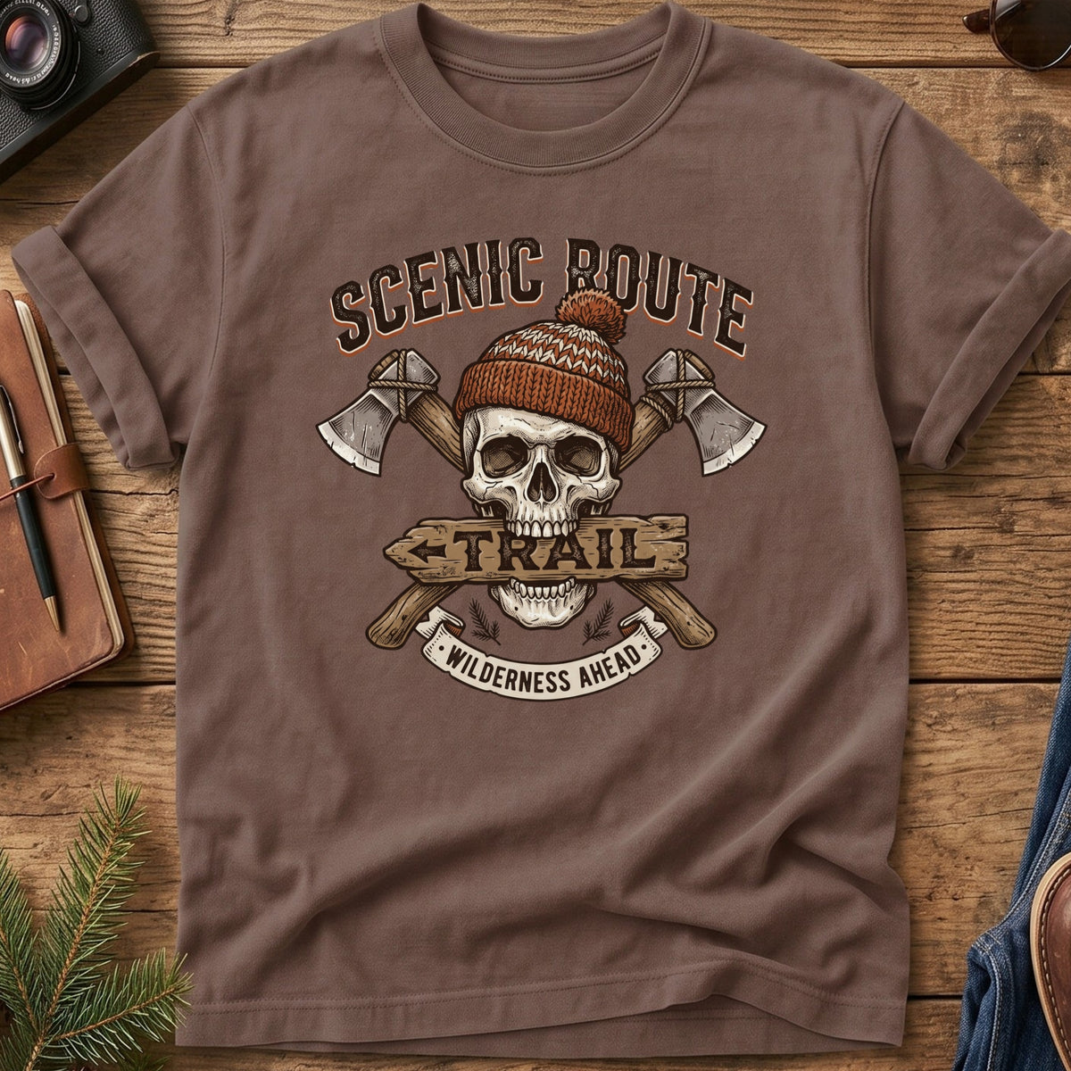 Lumberjack Skull Tee
