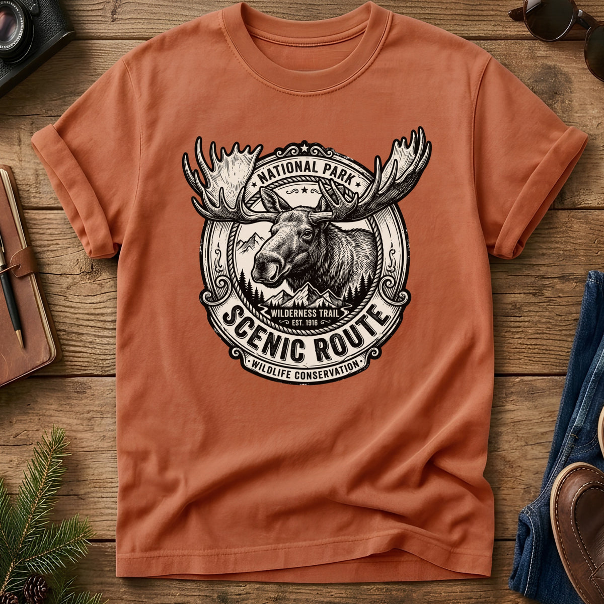 Majestic Moose Tee