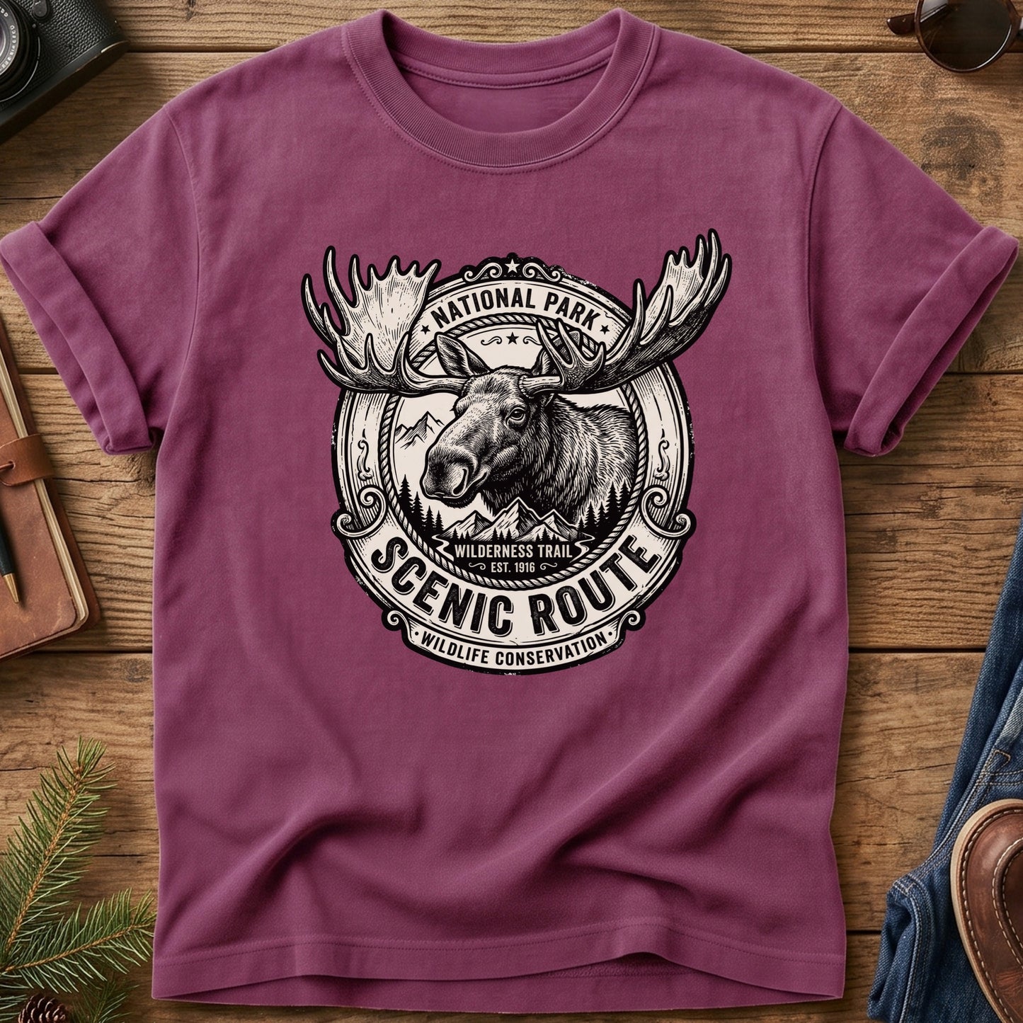 Majestic Moose Tee
