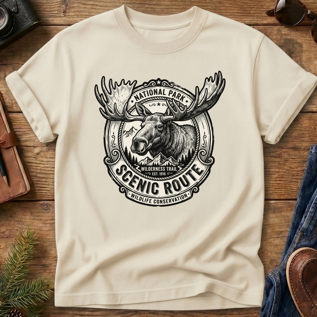 Majestic Moose Tee