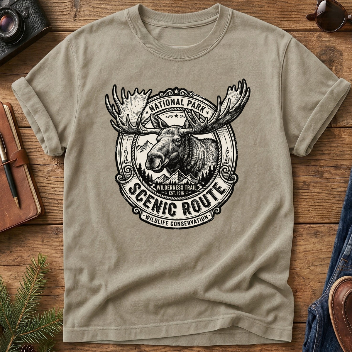 Majestic Moose Tee