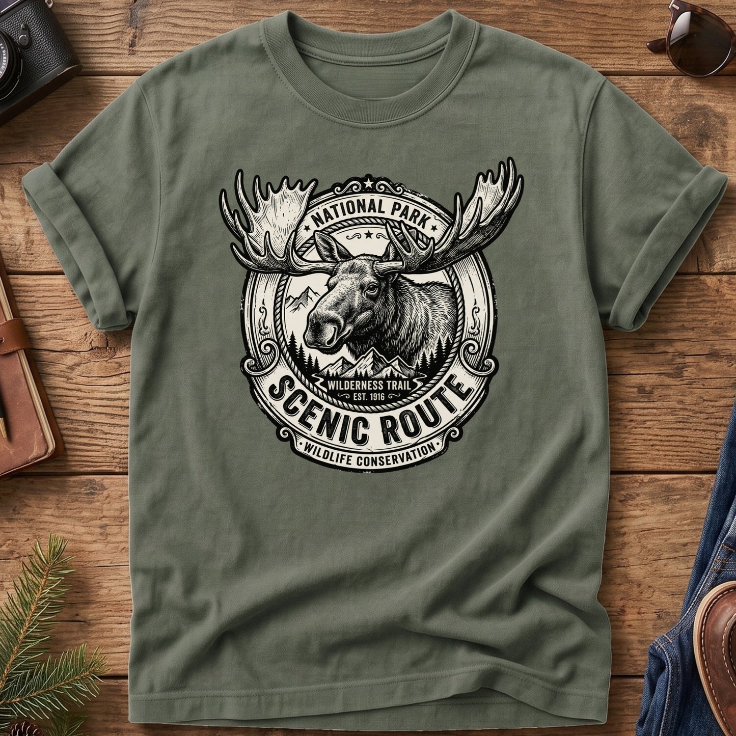 Majestic Moose Tee