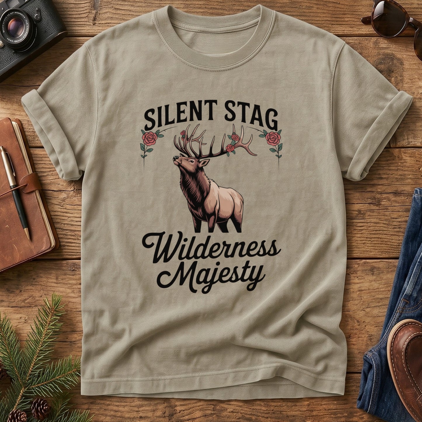 Majestic Stag Wilderness Tee