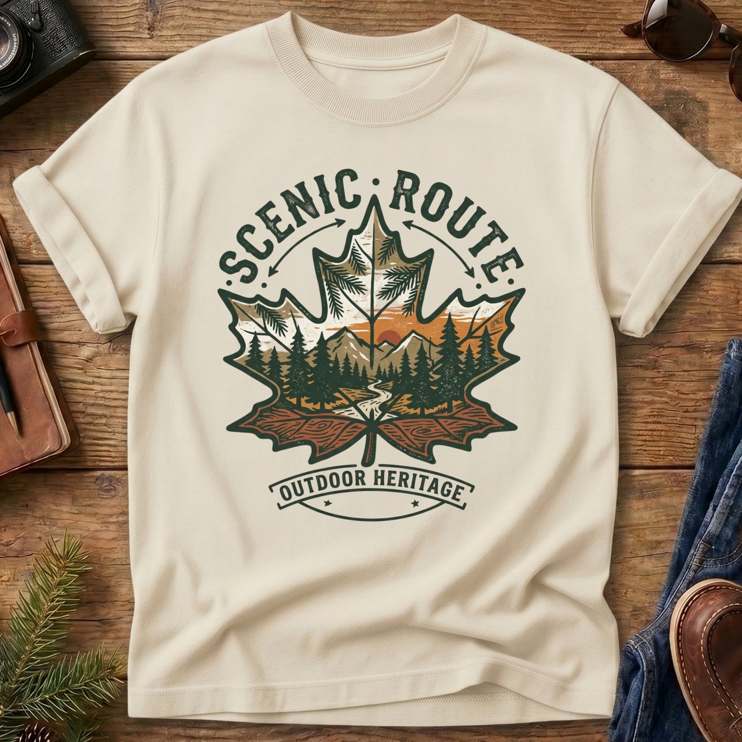 Maple Leaf Wilderness Tee