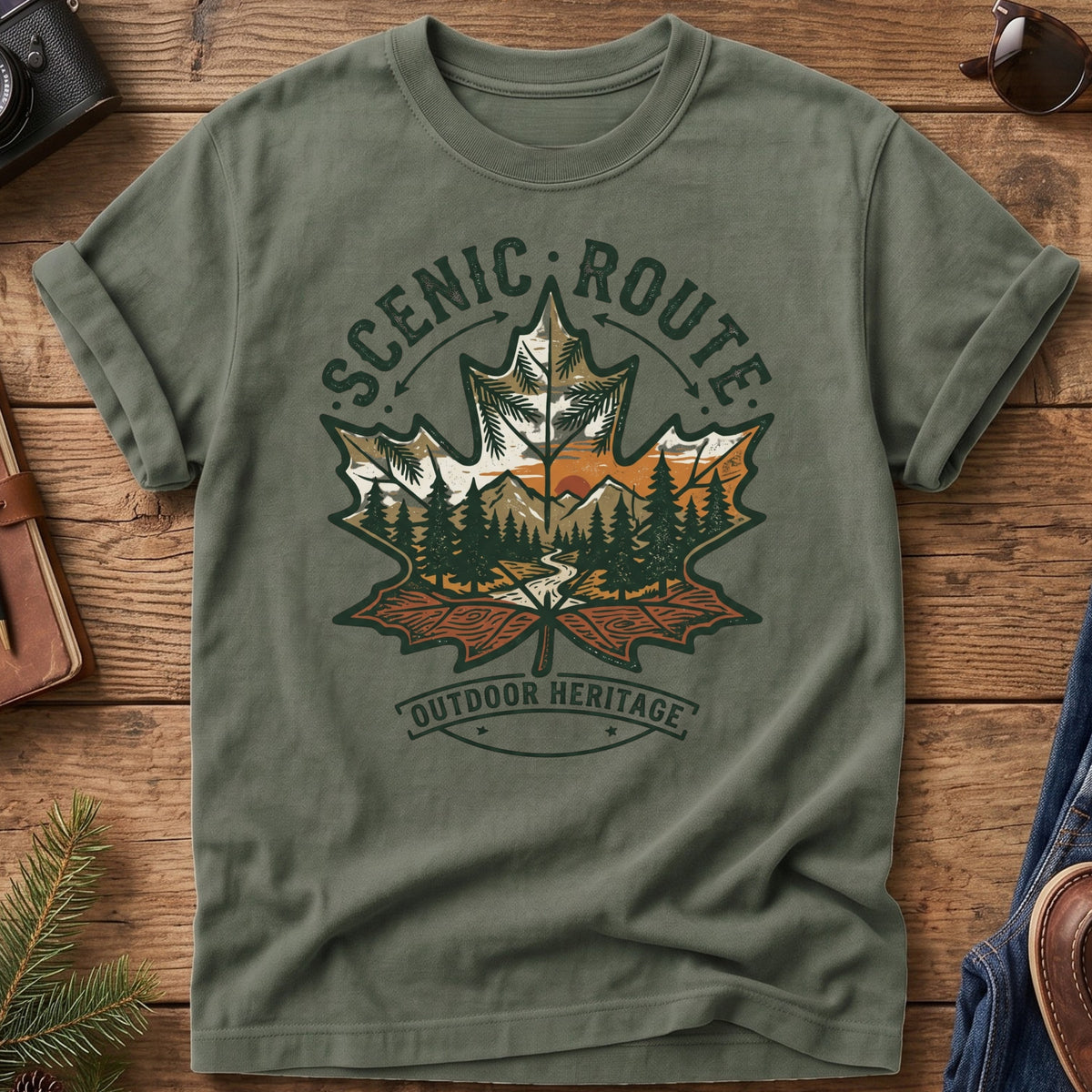 Maple Leaf Wilderness Tee