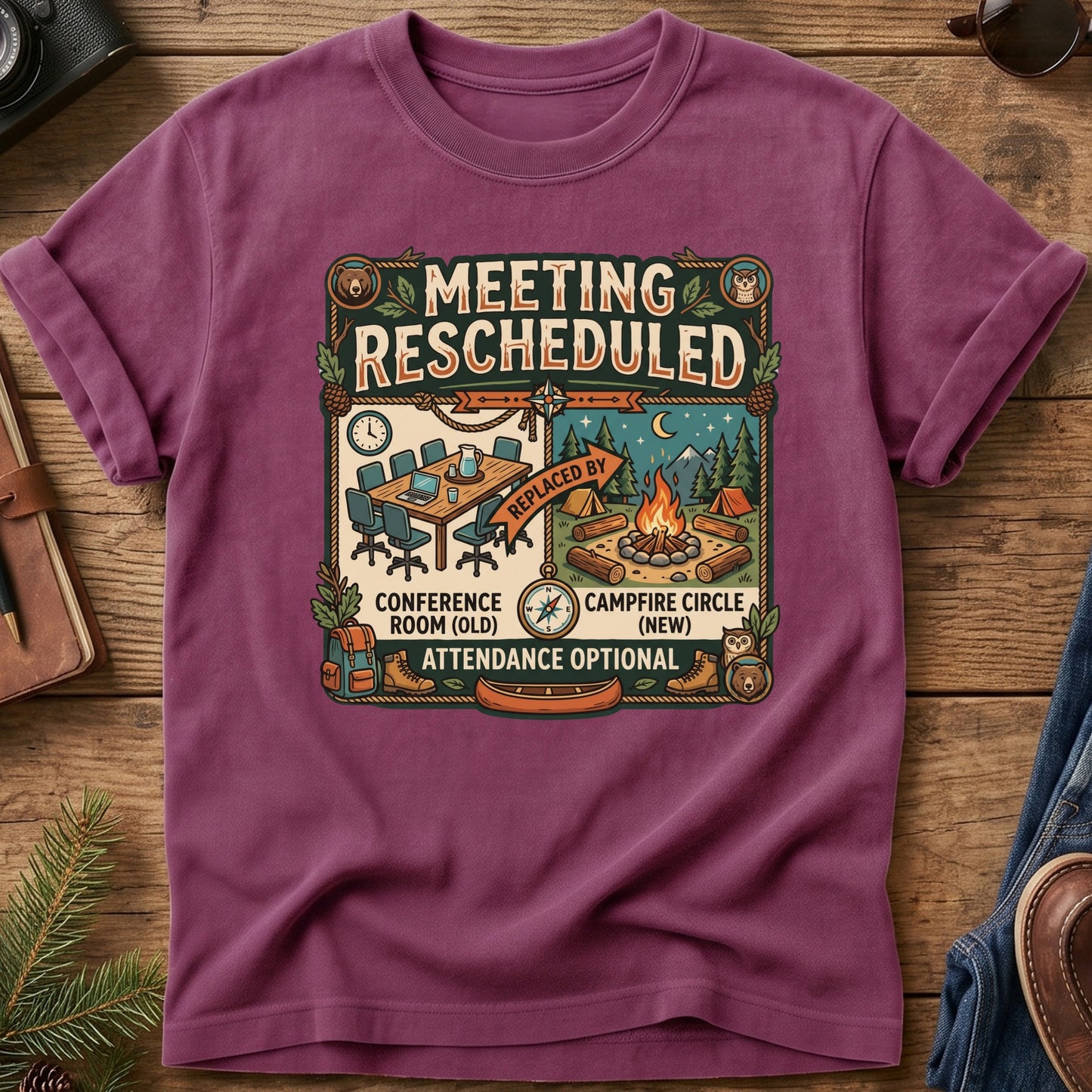 Meeting Rescheduled Tee