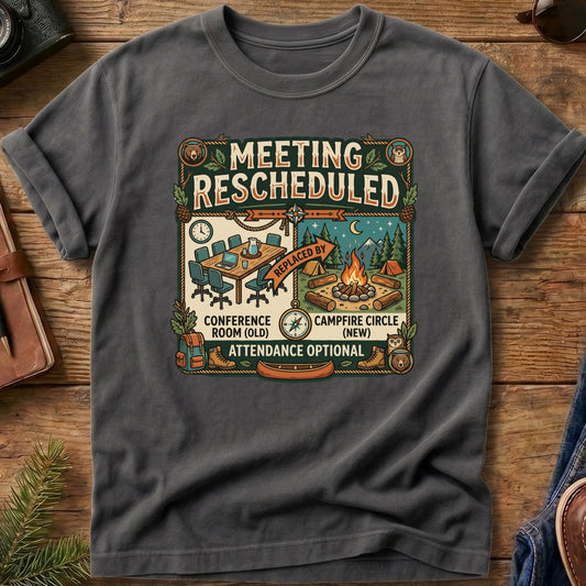 Meeting Rescheduled Tee