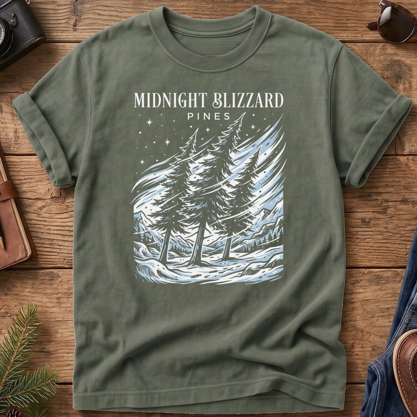 Midnight Blizzard Tee