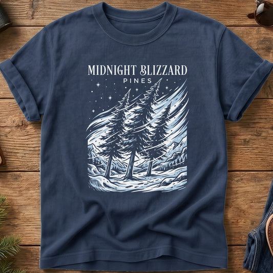 Midnight Blizzard Tee – graphic tee