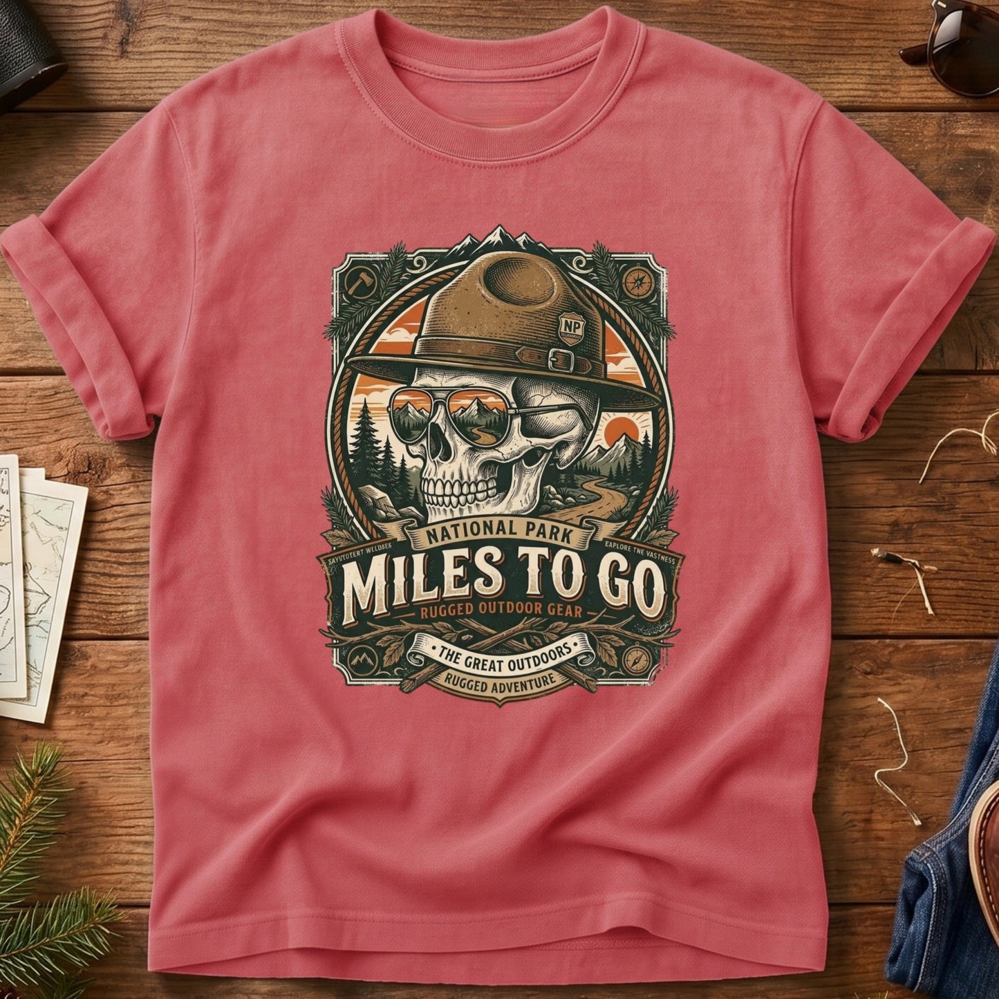 Miles To Go Tee