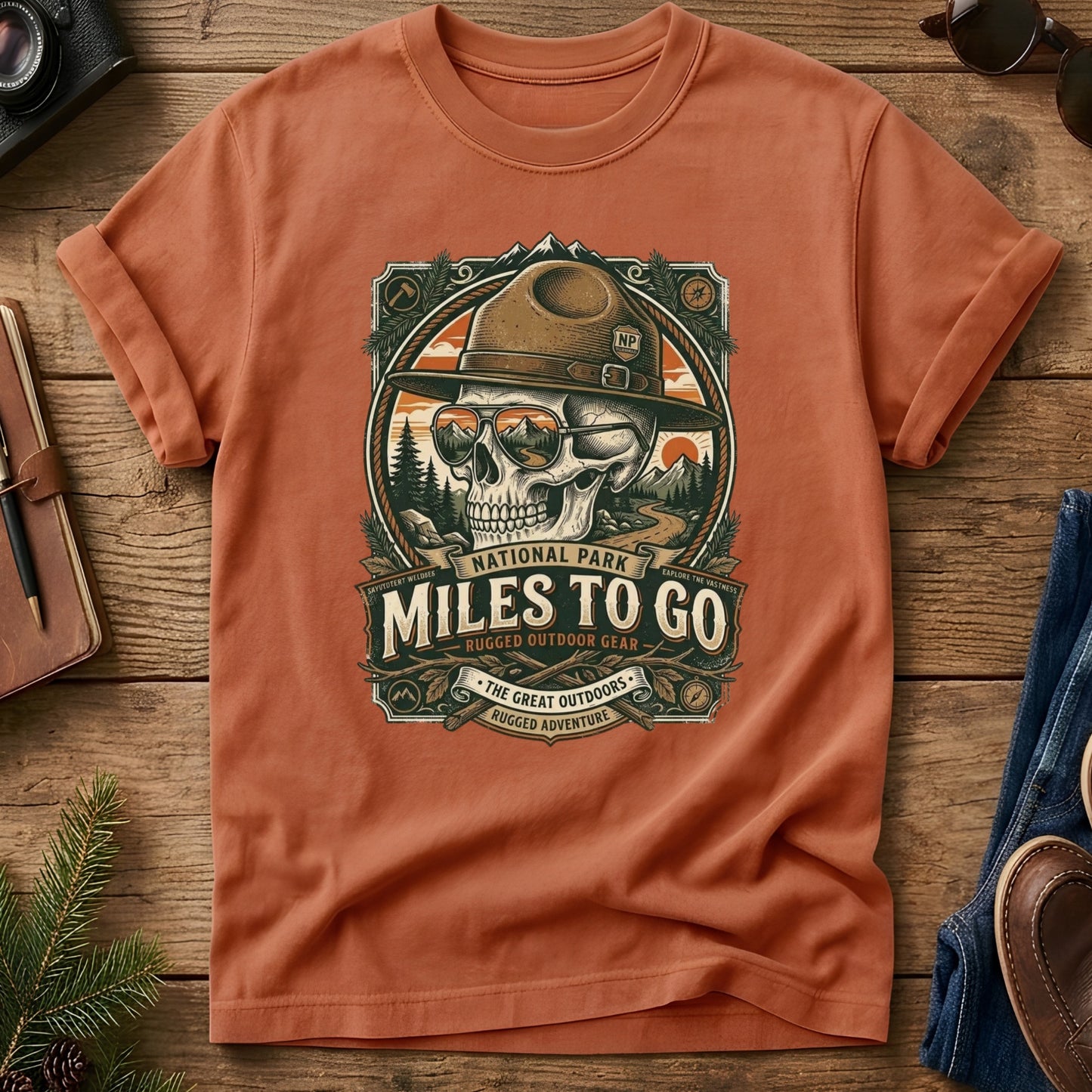 Miles To Go Tee