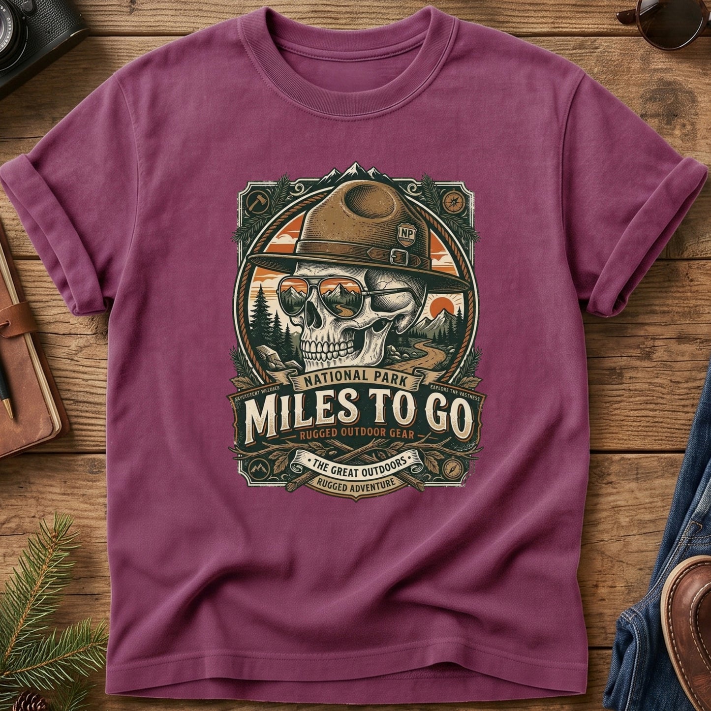 Miles To Go Tee