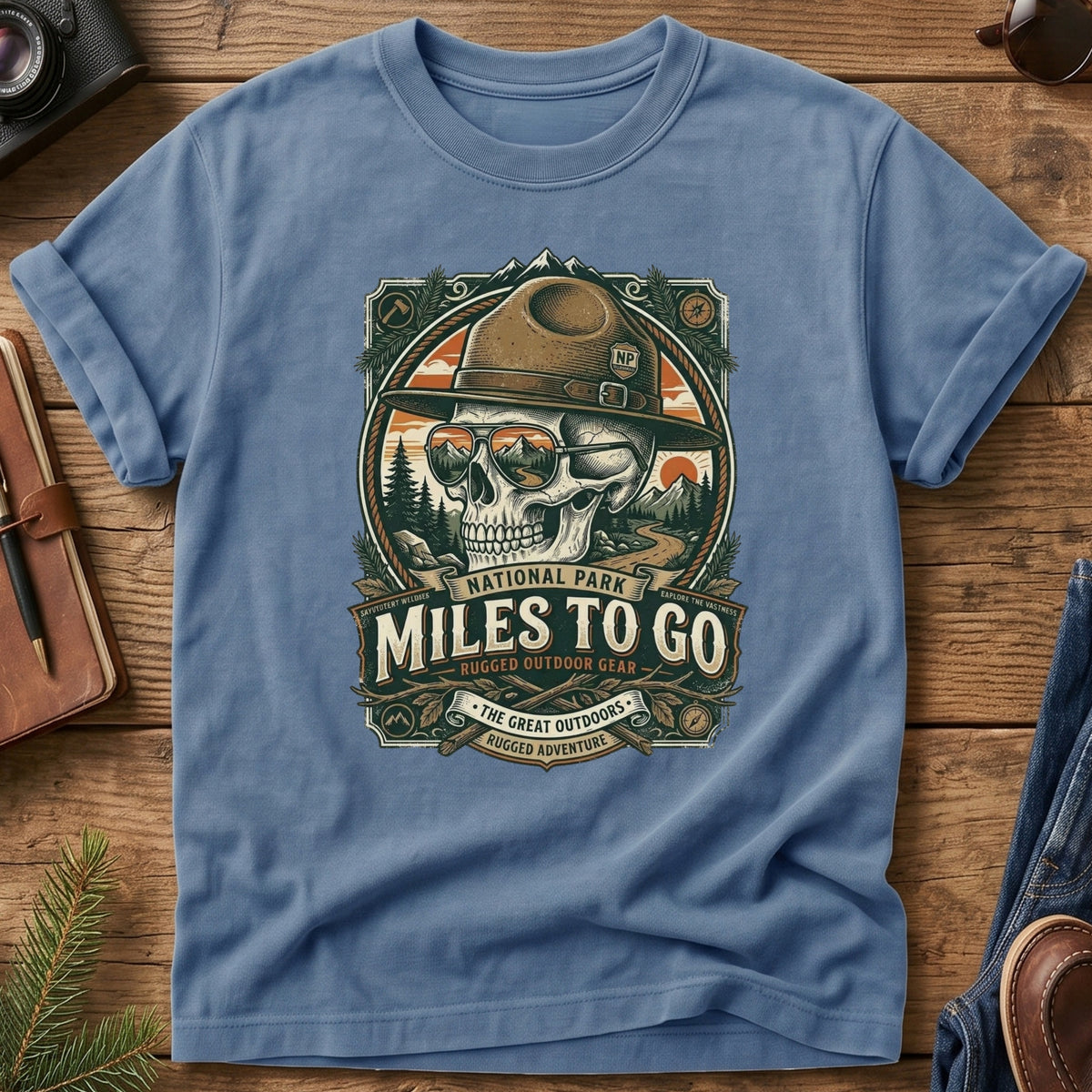 Miles To Go Tee