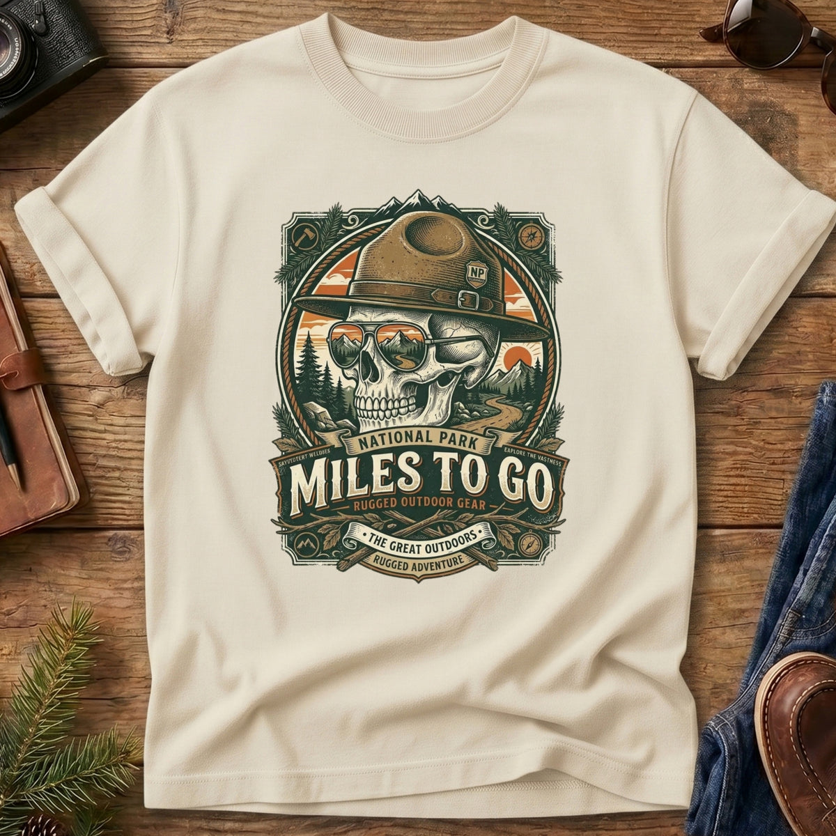 Miles To Go Tee