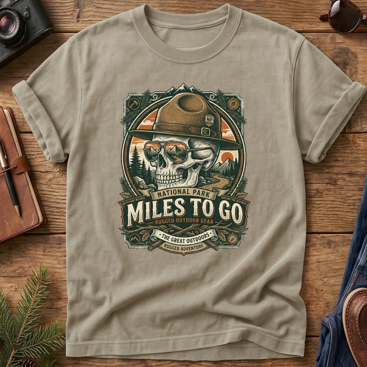 Miles To Go Tee