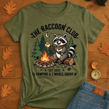 The raccoon camping  T-Shirt
