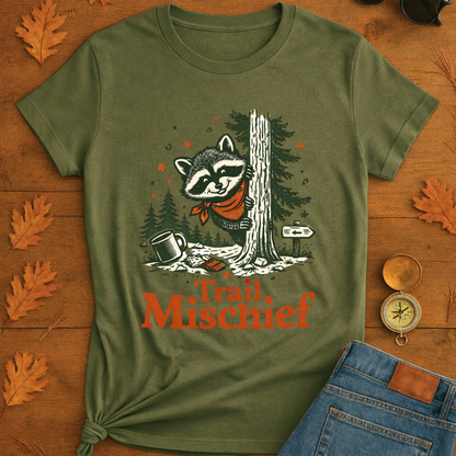 Raccoon Trail Mischief T-Shirt