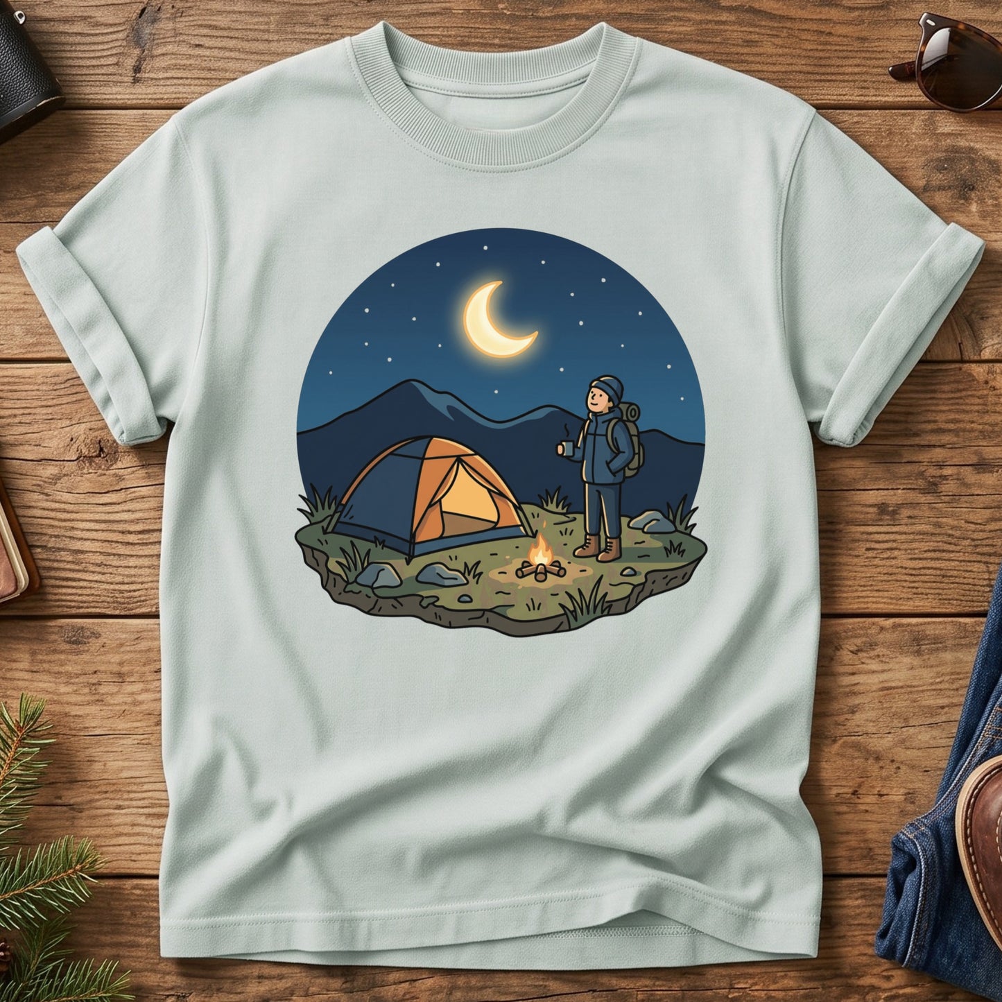 Moonlit Camp Tee
