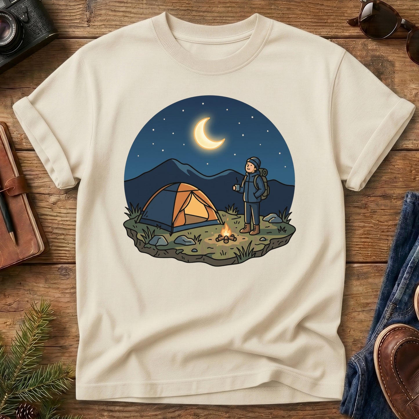Moonlit Camp Tee