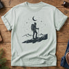 Moonlit Summit Tee – moonlit summit graphic on garment-dyed Comfort Colors t-shirt, front view