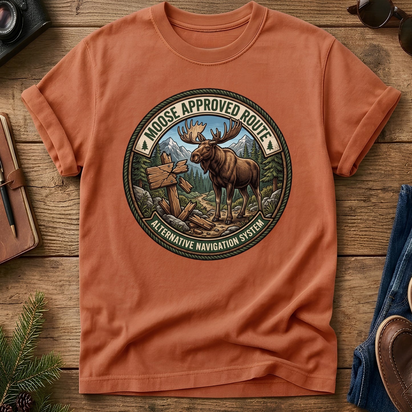 Moose Approved Route Tee