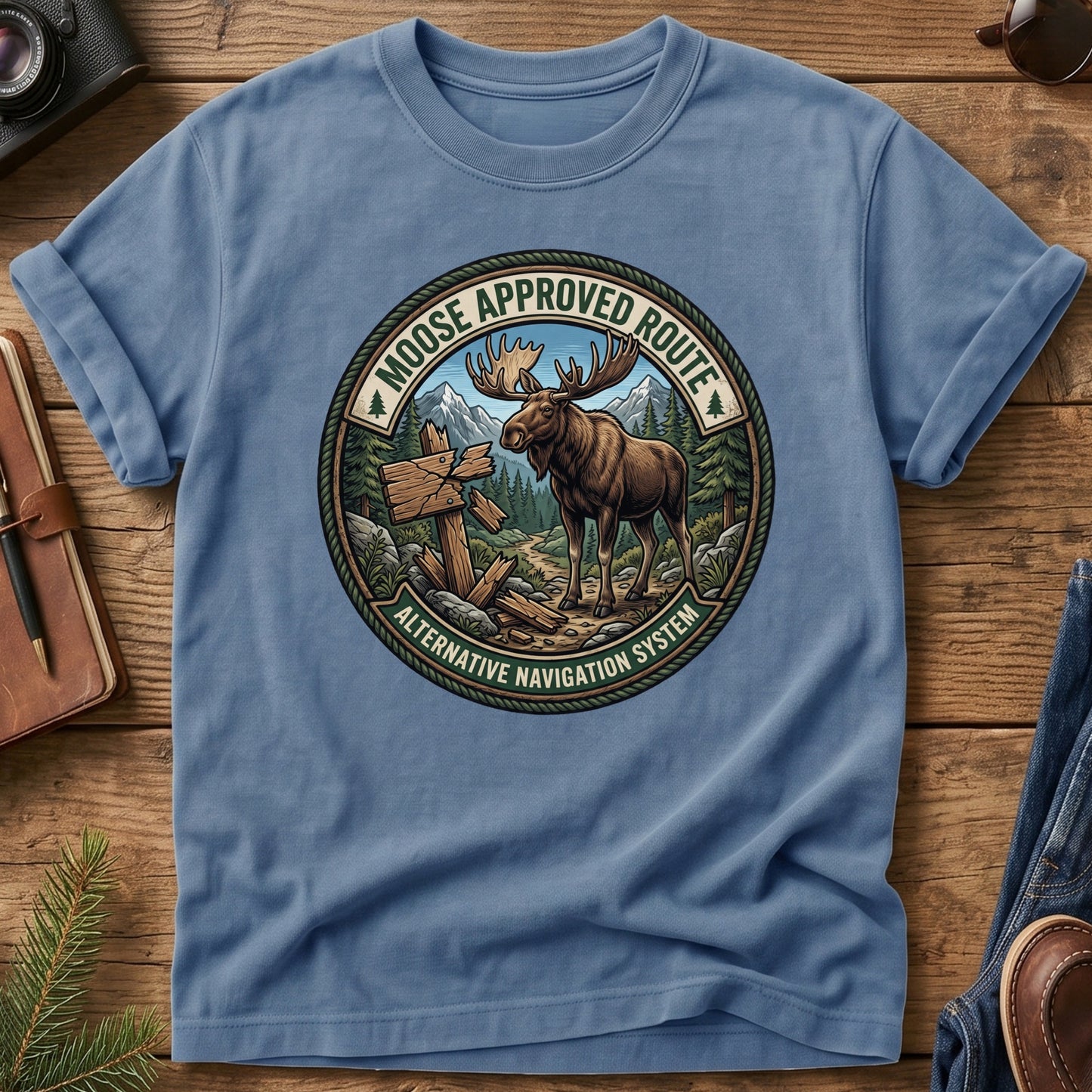 Moose Approved Route Tee