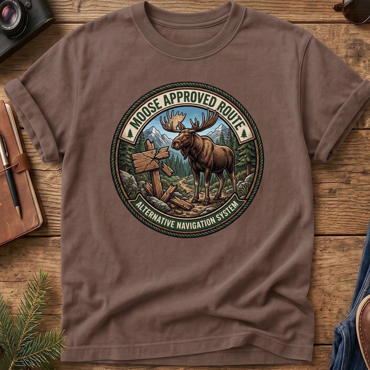 Moose Approved Route Tee