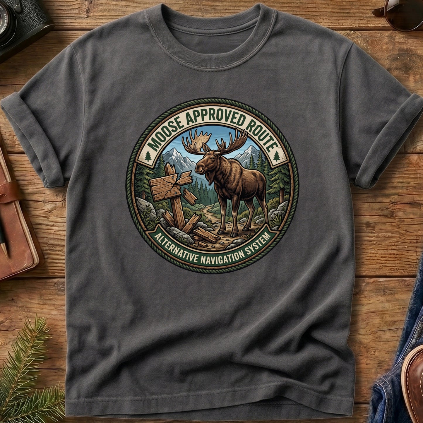 Moose Approved Route Tee