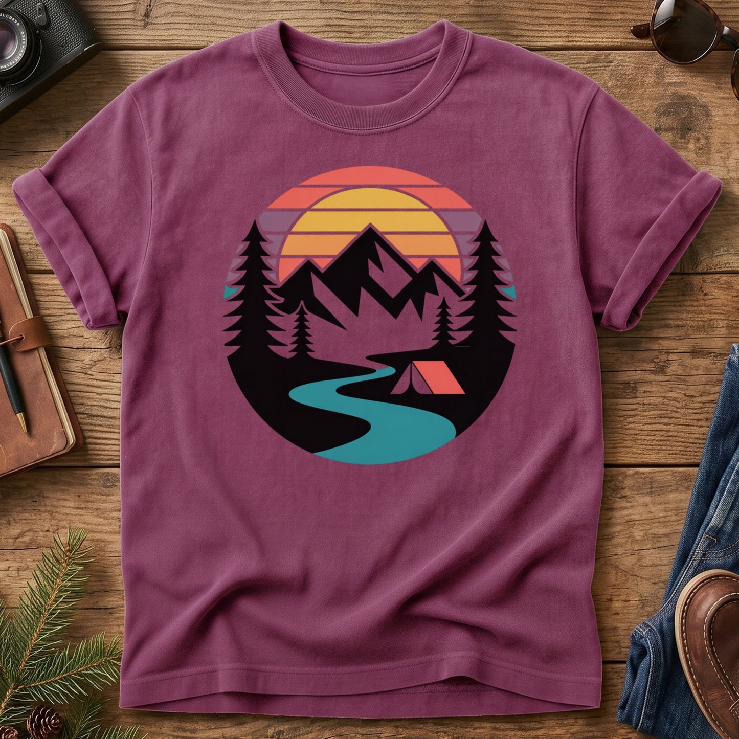 Mountain River Adventure Tee