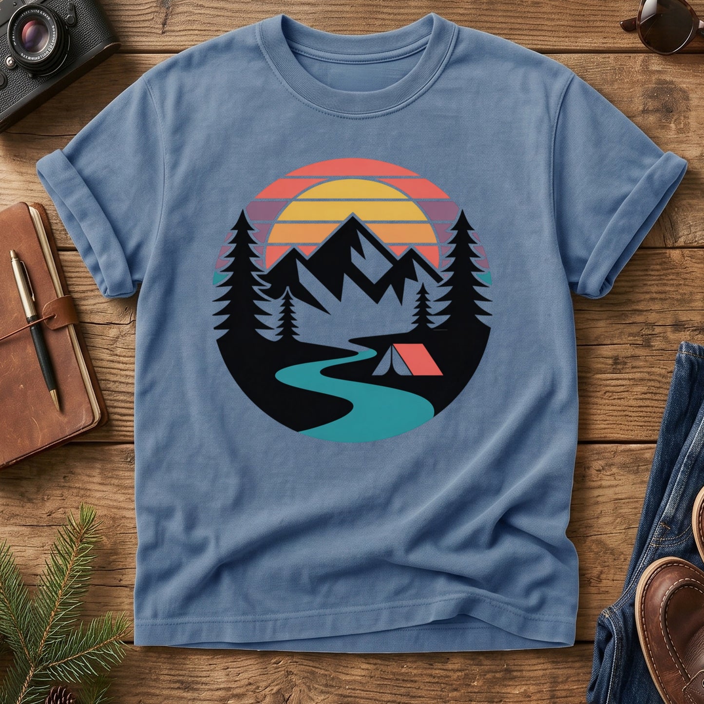 Mountain River Adventure Tee