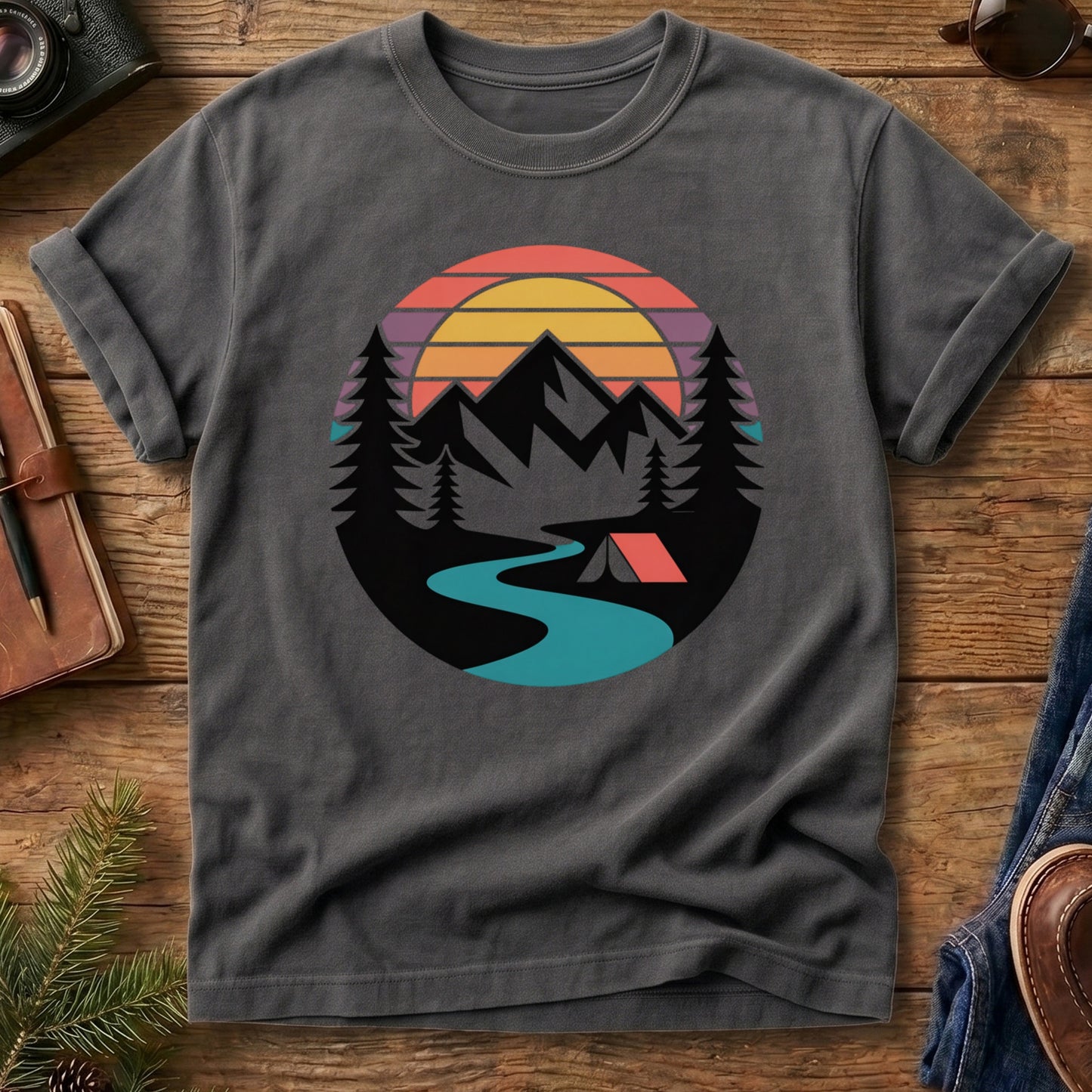 Mountain River Adventure Tee