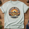 Mountain Sunset Crest Tee