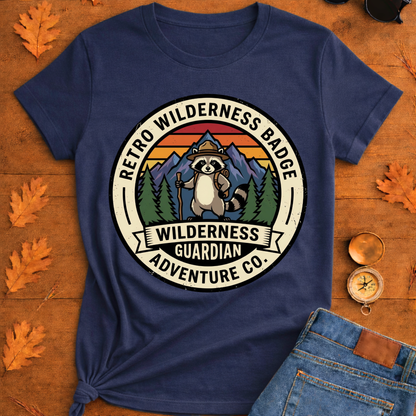 Retro Wilderness T-Shirt — Outdoor Hiking
