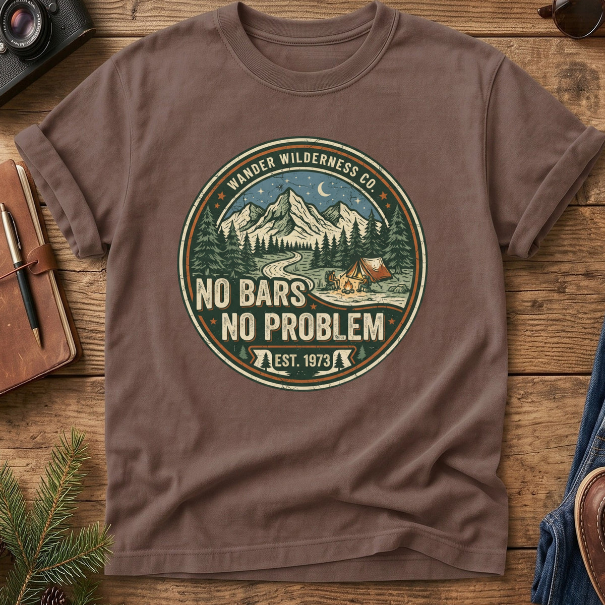No Bars No Problem Tee – graphic tee, view 7