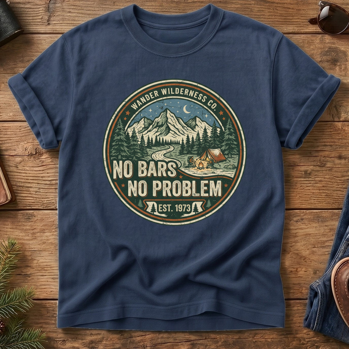 No Bars No Problem Tee – graphic tee