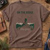 On the Ridge Tee – lifestyle photo, garment-dyed Comfort Colors tee
