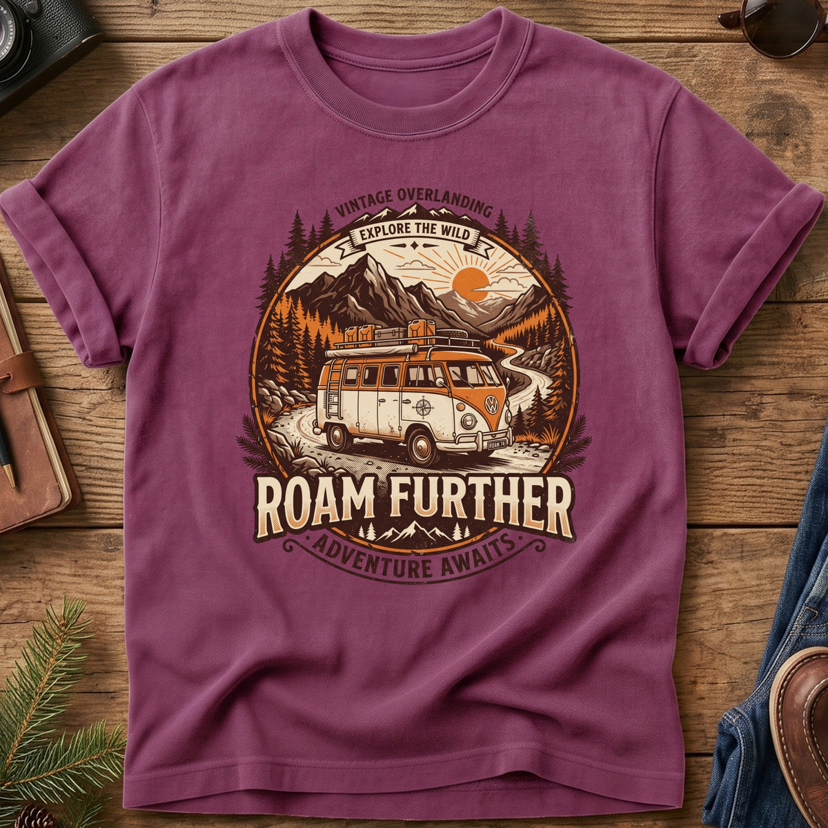 Overland Camper Van Tee