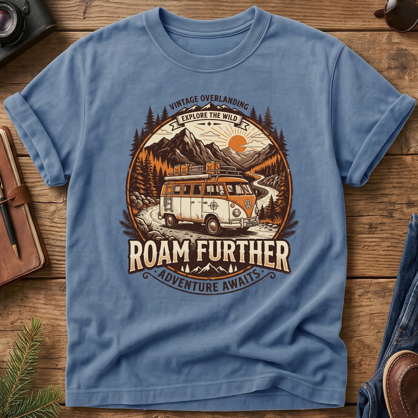 Overland Camper Van Tee