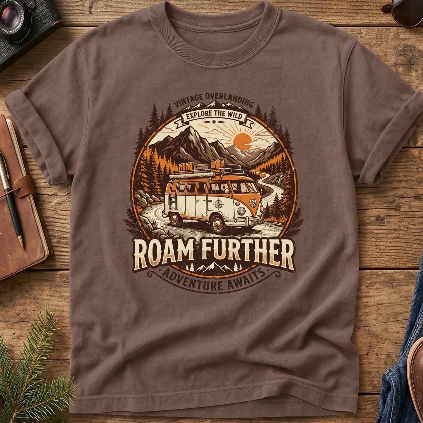 Overland Camper Van Tee