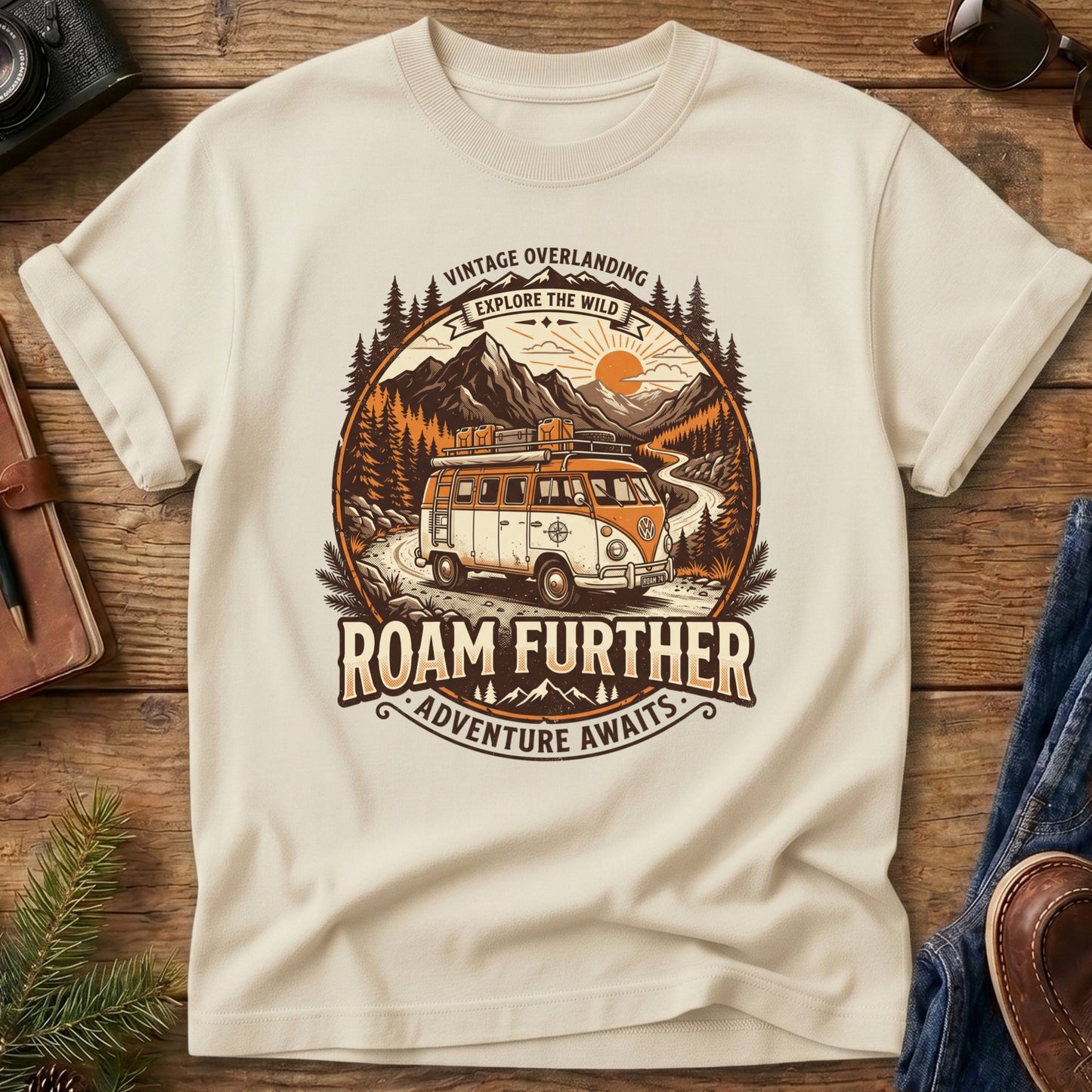 Overland Camper Van Tee