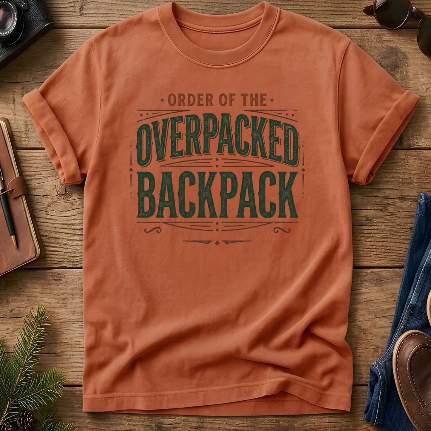 Overpacked Backpack Tee